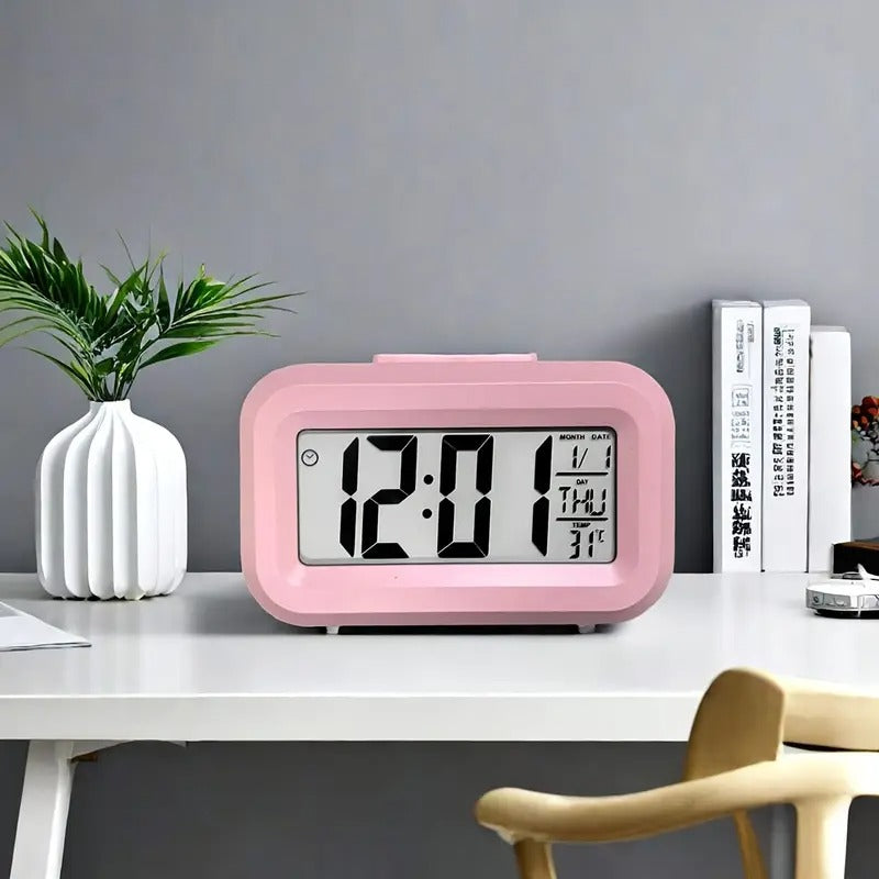 Student Mini Alarm Clock with LED Backlight