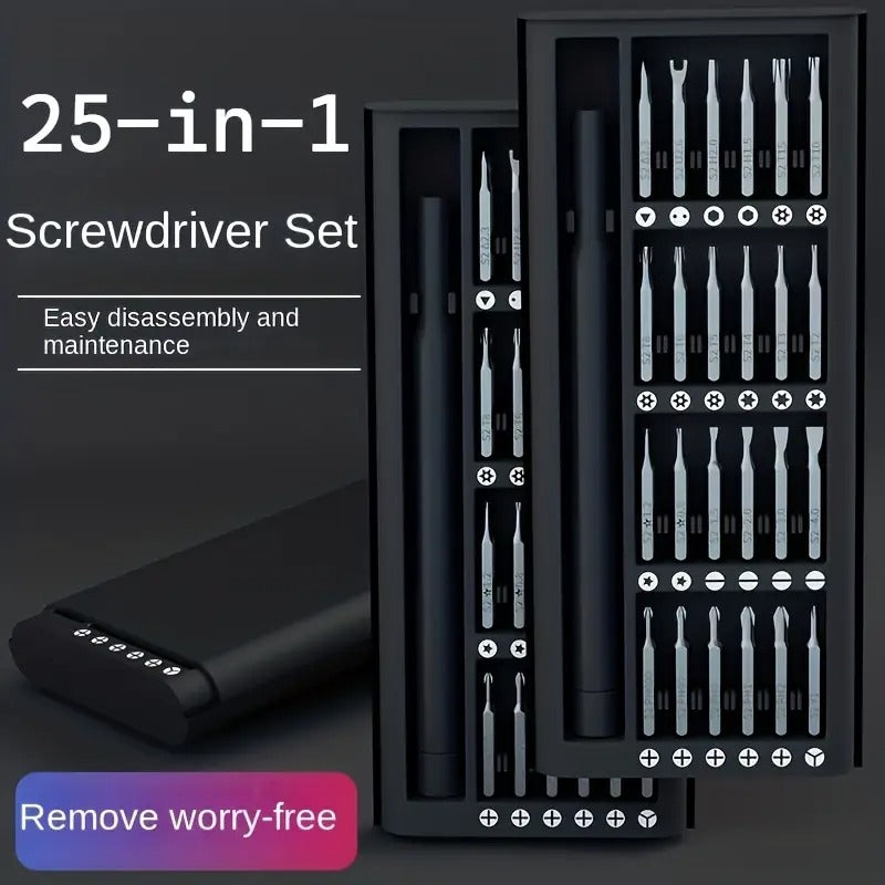 25-in-1 Precision Screwdriver Set, Multi-Function Repair Tool Kit
