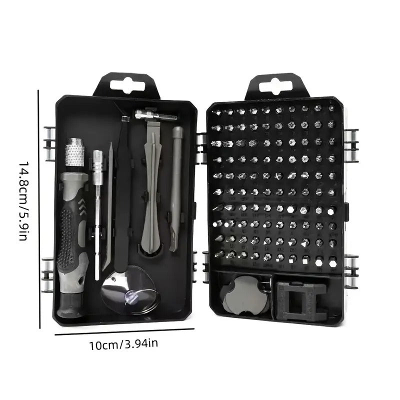 115 in 1 Upgraded Screwdriver Set with Strong Magnetic And High Hardness Multifunctional Disassembly Tool Set,