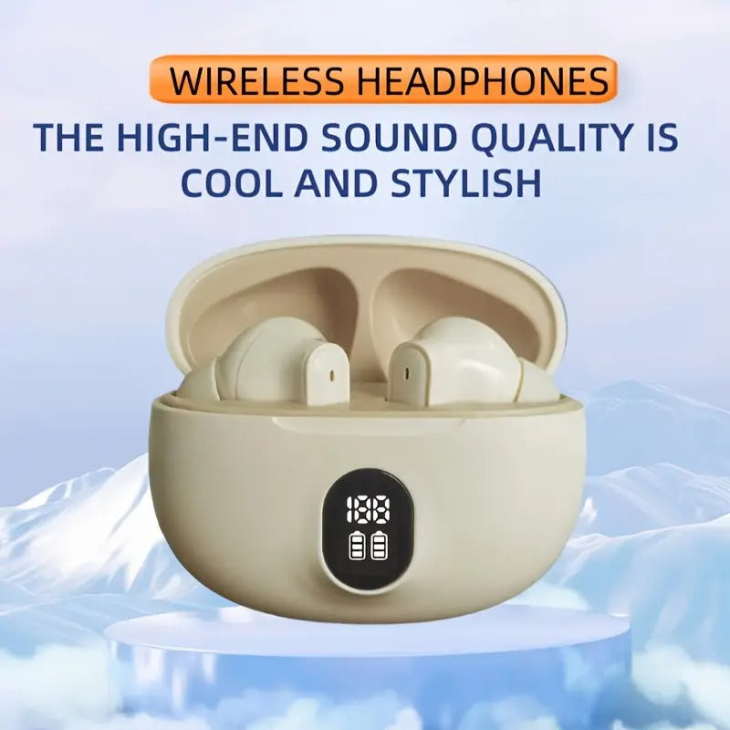 New Wireless In-Ear Headphone with LED Power Display
