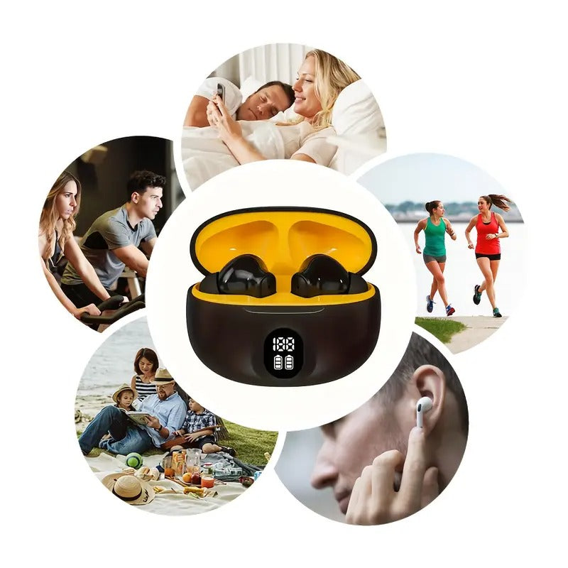 New Wireless In-Ear Headphone with LED Power Display