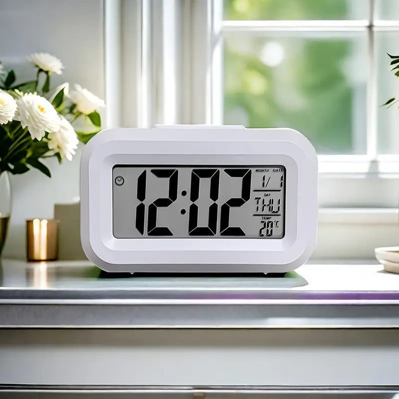 Student Mini Alarm Clock with LED Backlight