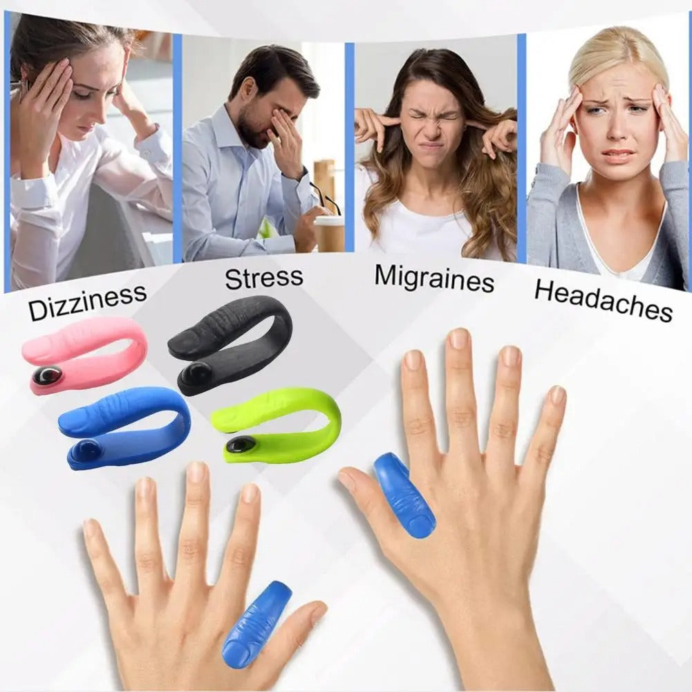 Headache Relief Hypoglycemic Acupoint Clips Clip-Hypoglycemia Acupoint Clip Sugar Control Pain Relief Compact Size Acupressure Point Clips