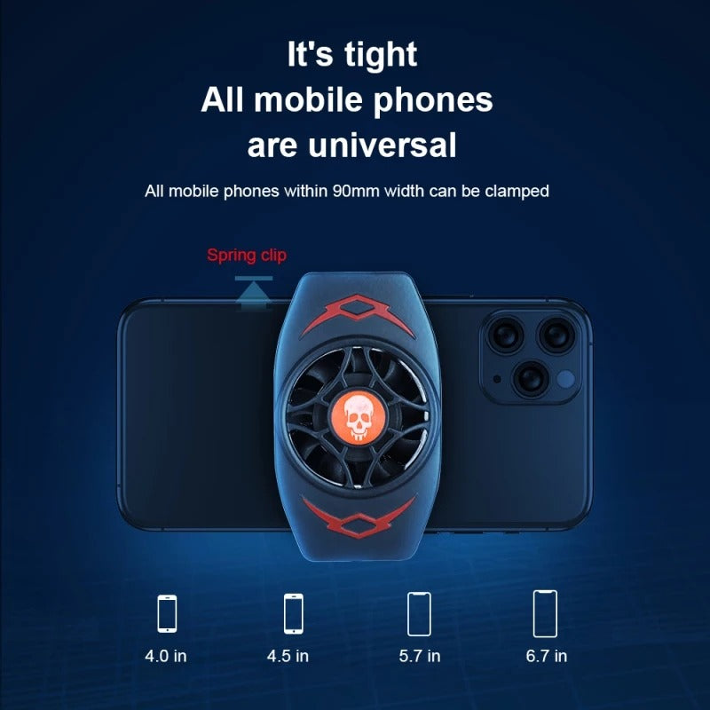X13 Universal Mobile Cooling Radiator Cooler Fan PUBG Gamepad Trigger Controller