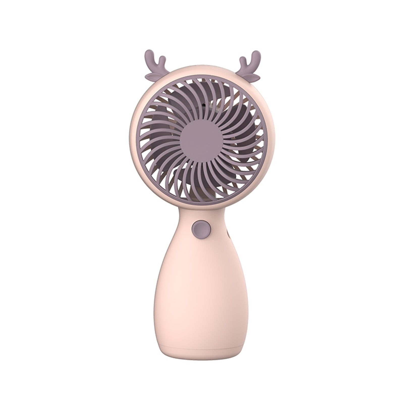 Mini Fan Quiet Operation Portable Energy-saving Lightweight USB Rechargeable Plastic Handheld Fan Multi-purpose Pocket Fan